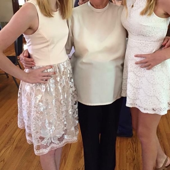 Pale Pink with Sequins Dress - Picture 1 of 3